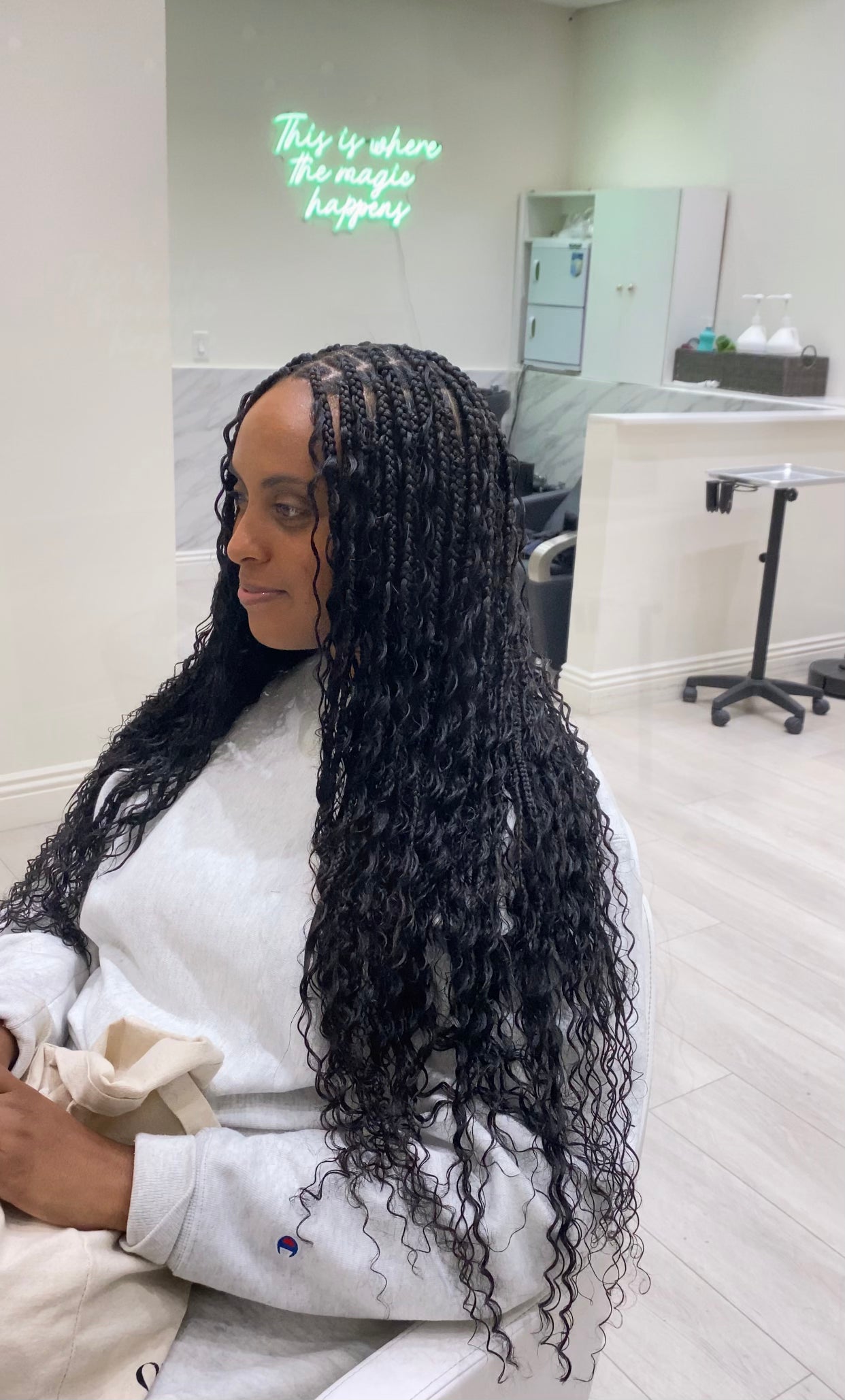 Boho Human Braiding Hair