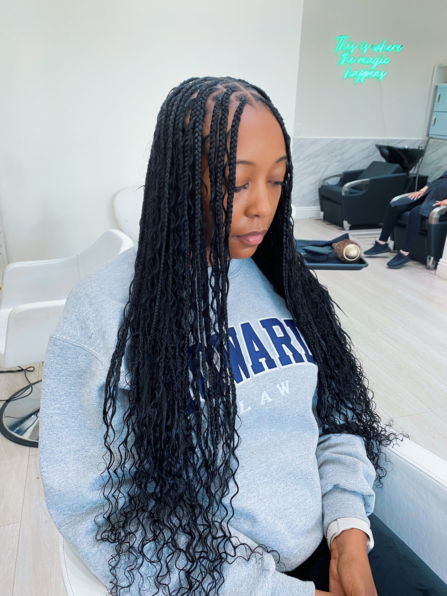 Boho Human Braiding Hair