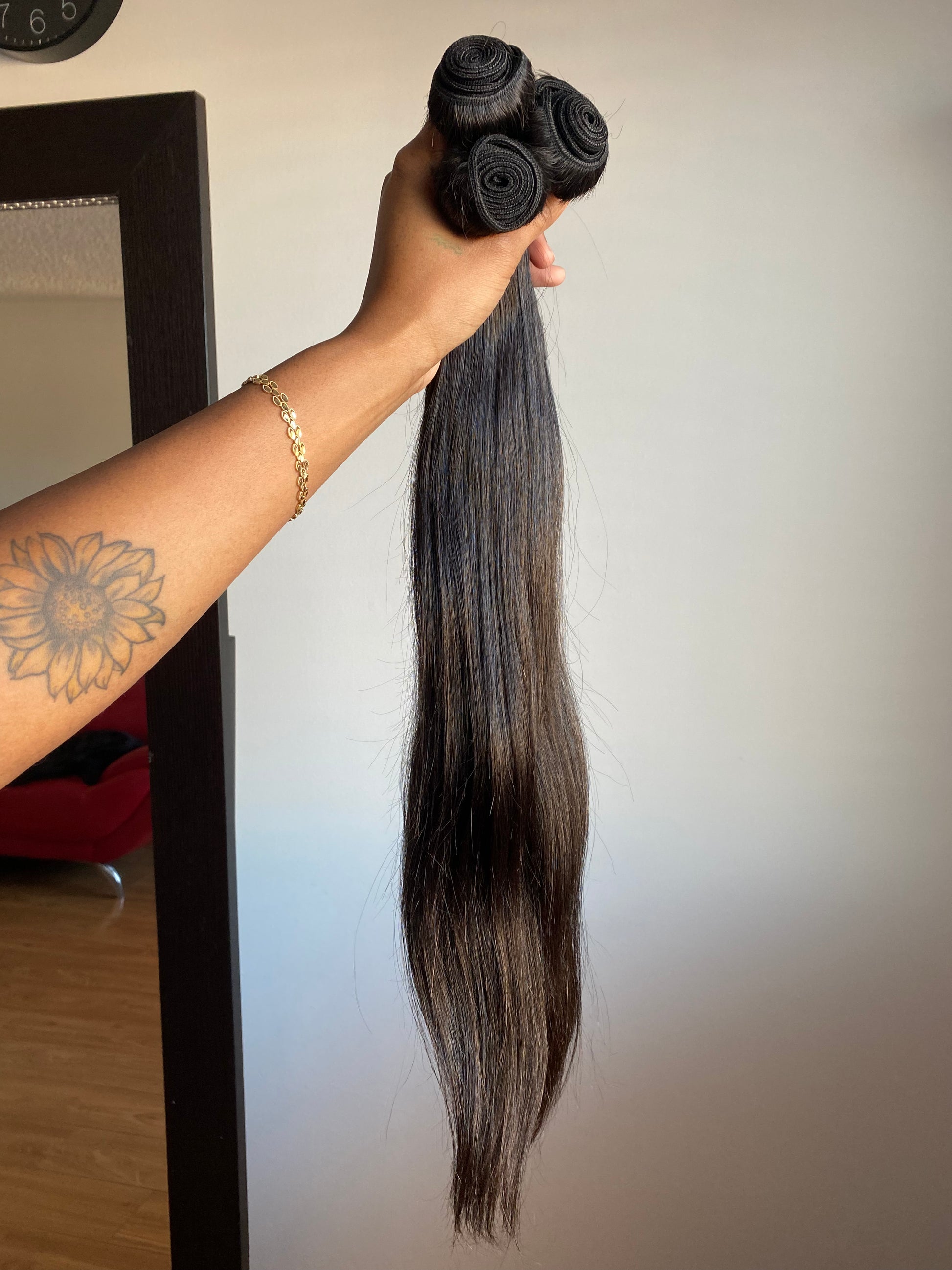 Raw Cambodian Straight Bundles